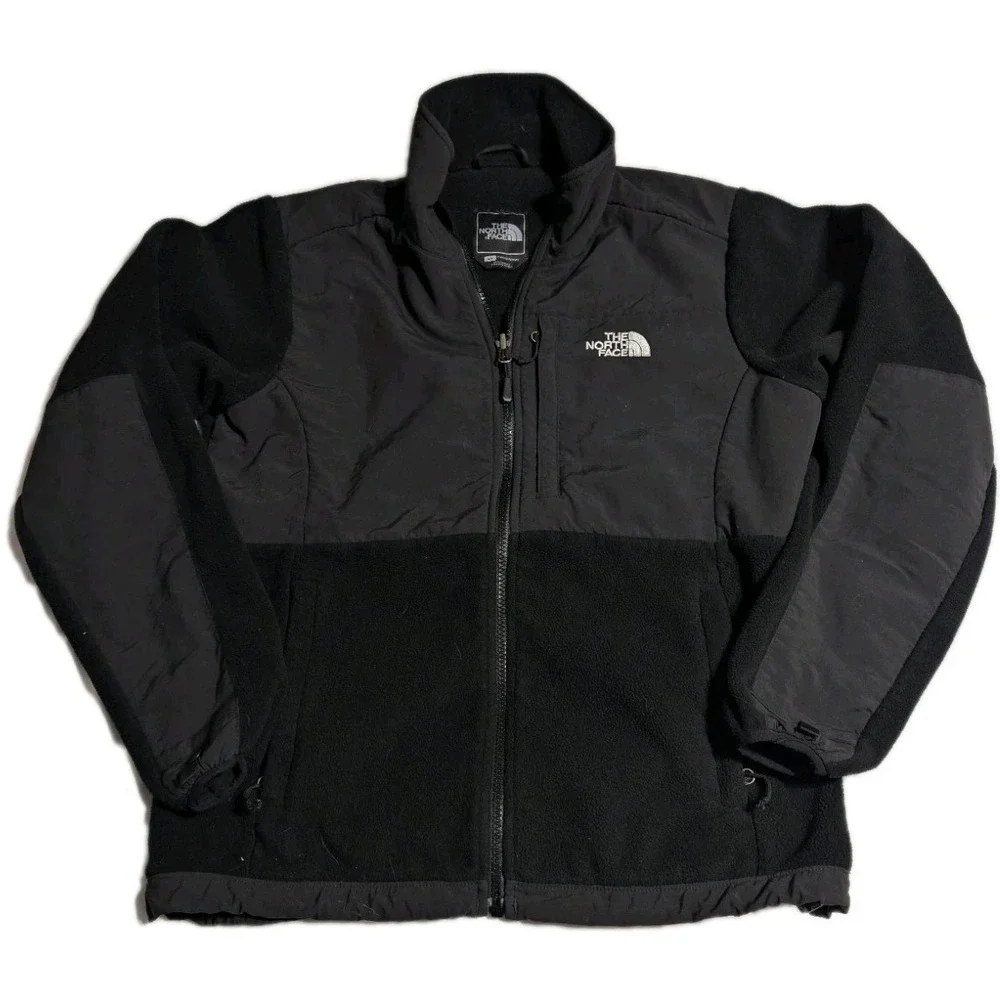 The North Face Polartec‎ Fleece Jacket Womens M Black Full Zip Outdoor